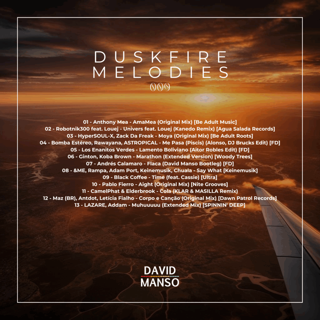 Organic House mixtape tracklist